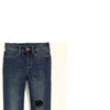 GIRL'S BALLERINA BUILT-IN TOUGH RIPPED JEANS | ON-(5Y-16Y)