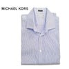 MEN'S SLIM FIT STRIPE COTTON SHIRT | M.K