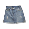 GIRL'S RIPPED SKIRT | DENIM-(4Y-12Y)