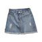GIRL'S RIPPED SKIRT | DENIM-(4Y-12Y)