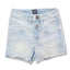 GIRL'S TWO TONE BUTTONS SHORTS | GP-(4Y-18Y)