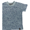 BOY'S ALLOVER TEXT TEE | DK-(2Y-20Y)