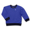 KIDS SWEAT SHIRT BY CP-BLUE-(6M-4YEARS)