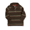 BOY'S BROWN STRIPE POLO | ON-(6M-5Y)