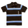 BOY’S BROWN STRIPES POLO BY GP- (8 YRS)