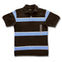 BOY’S BROWN STRIPES POLO BY GP- (8 YRS)