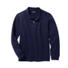 BOY’S FULL SLEEVE PIQUE POLO | GP-NAVY (4Y-16Y)