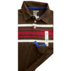 BOY'S STRIPE BROWN POLO | ON-(12M-5Y)