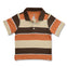 BOY’S ORANGE-BROWN POLO BY ON (12M-5Y)
