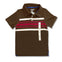 BOY'S STRIPE BROWN POLO | ON-(12M-5Y)