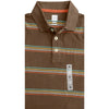 BOY'S BROWN STRIPE POLO | ON-(12M-5Y)