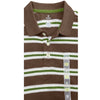 BOY'S BROWN STRIPE POLO | ON-(2Y-4Y)