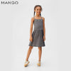 GIRL'S SPAGHETTI DRESS | MNG-(-4Y-14Y)