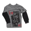 BOYS KING OF NAUGHTINESS TEE BY GP(12M-5YRS)