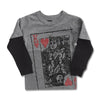 BOYS KING OF NAUGHTINESS TEE BY GP(12M-5YRS)