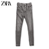 LADIES HIGH RISE JEANS | ZR