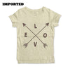 GIRL'S LOVE TEE | KIDS-(2Y-6Y)