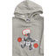 BOYS JUGGLER MONKEY GREY HOOD | CP (6M-4Y)