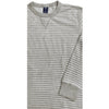 BOYS STRIPE TEE BY GP (4-12 YEARS ) WHITE-GREY