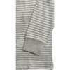 BOYS STRIPE TEE BY GP (4-12 YEARS ) WHITE-GREY