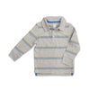 BOY’S MULTI-STRIPE GREY POLO | ON