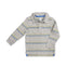 BOY’S MULTI-STRIPE GREY POLO | ON