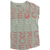 GIRL'S ALL OVER TEXT TEE | R.B.K-(2M-6Y)