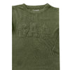BOYS SELF APPLIQUE TEE BY GP (12M-5YRS)GREEN
