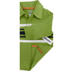 BOY'S GREEN STRIPE POLO | ON-(6M-5Y)