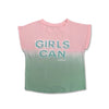 GIRL'S 2 TONE TEE | R.B.K-(4Y-16Y)