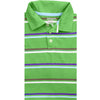 BOY'S GREEN STRIPE POLO | ON-(12M-5Y)
