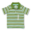 BOY'S GREEN STRIPE POLO | ON-(12M-5Y)