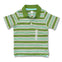 BOY'S GREEN STRIPE POLO | ON-(12M-5Y)