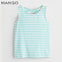 GIRL'S STRIPPED COTTON T-SHIRT | MNG-(4Y-14Y)