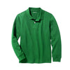 BOY’S FULL SLEEVE PIQUE POLO | GP - GREEN (4Y-16Y)