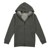BOYS ZIPPPER HOOD | H.M -CHARCOAL