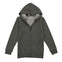 BOYS ZIPPPER HOOD | H.M -CHARCOAL