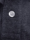 BOY’S FULL SLEEVE PIQUE POLO | GP - CHARCOAL (4Y-16Y)