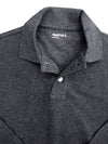 BOY’S FULL SLEEVE PIQUE POLO | GP - CHARCOAL (4Y-16Y)