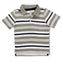 BOY'S GREY STRIPE POLO | ON-(6M-5Y)