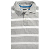 BOY'S GRAY STRIPE POLO | ON-(12M-5Y)