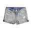 GIRL'S RIPPED DENIM SHORT | AER-(5Y-14Y)