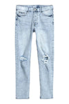 MEN'S SLIM TRASHED JEANS|H.M