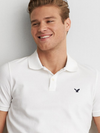 MENS POLO S/S (SIGNATURE EMB )AE