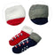 BOY'S PACK OF 3 VELVET INNER ASSORTED SOCKS | MARKHOR-(0M-6Y)