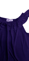 GIRL'S RUFFLED NECK DRESS| H.M-(1Y-10Y)
