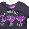 GIRL'S ALL YOU NEED TEE | FUTURINO-(8Y-12Y)