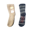 BOY'S PACK OF 3 VELVET INNER ASSORTED SOCKS | MARKHOR-(0M-6Y)