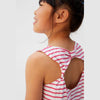 GIRL'S STRIPPED COTTON T-SHIRT | MNG-(4Y-14Y)