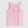 GIRL'S STRIPPED COTTON T-SHIRT | MNG-(4Y-14Y)